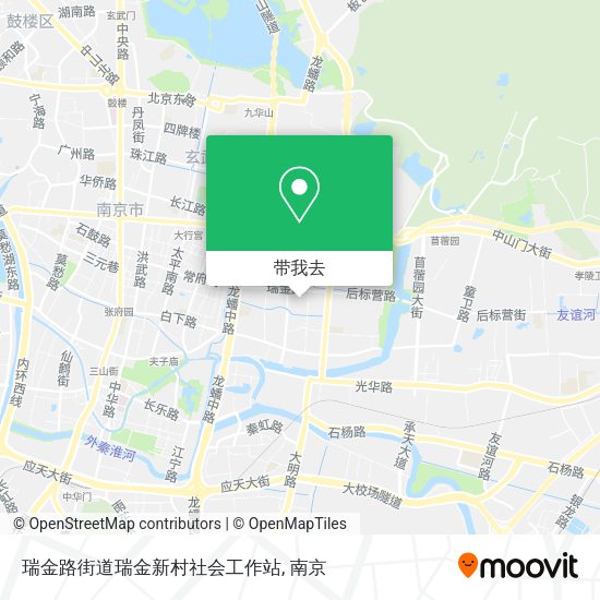 瑞金路街道瑞金新村社会工作站地图