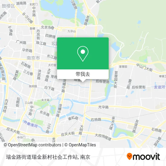 瑞金路街道瑞金新村社会工作站地图