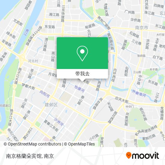 南京格蘭朵宾馆地图