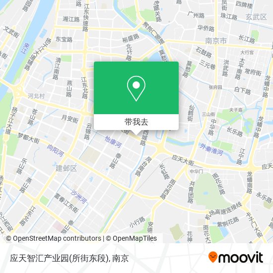 应天智汇产业园(所街东段)地图