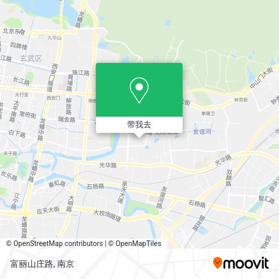 富丽山庄路地图