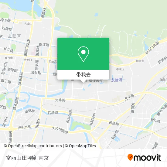 富丽山庄-4幢地图