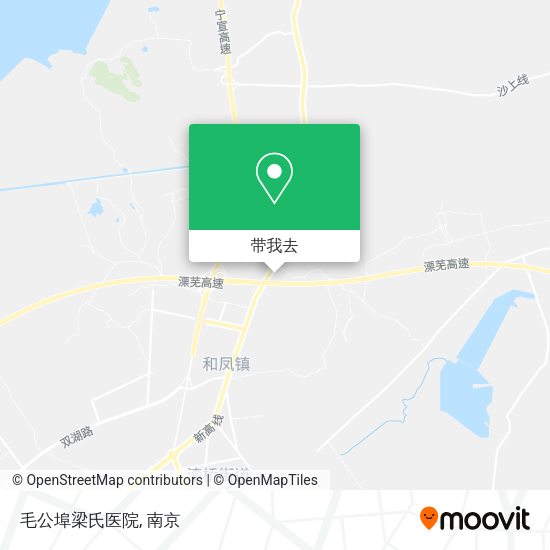毛公埠梁氏医院地图