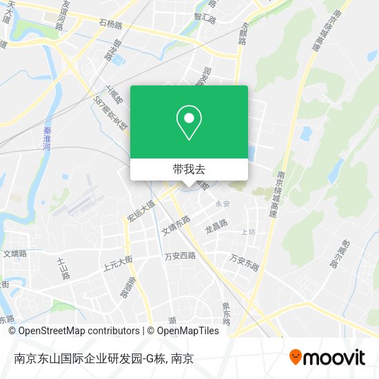 南京东山国际企业研发园-G栋地图