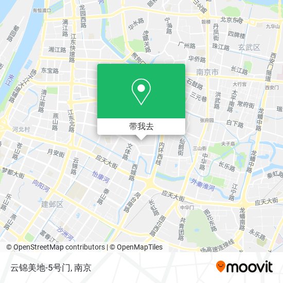 云锦美地-5号门地图