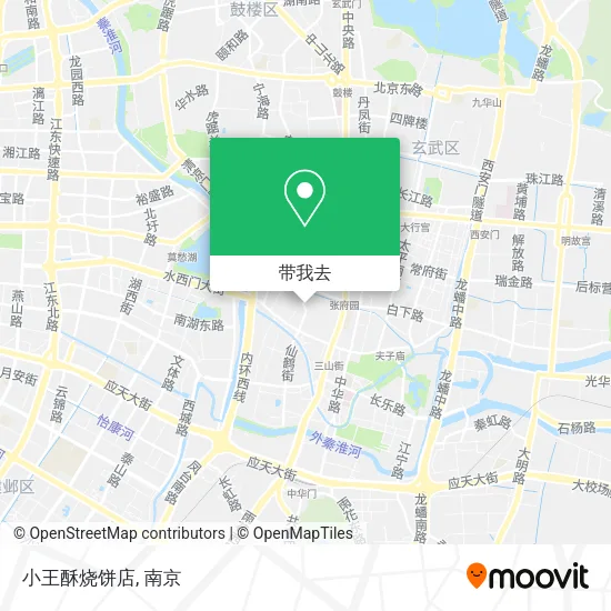 小王酥烧饼店地图