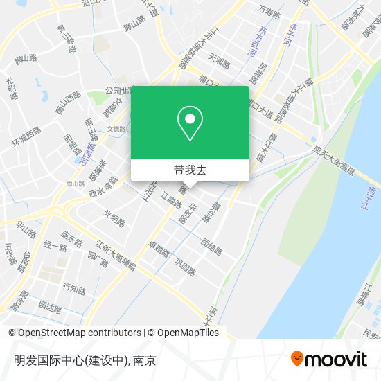 明发国际中心(建设中)地图