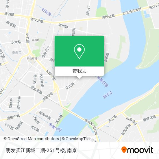 明发滨江新城二期-251号楼地图