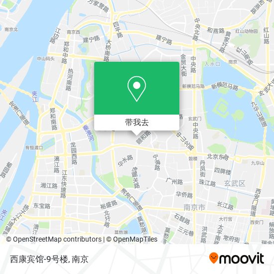 西康宾馆-9号楼地图