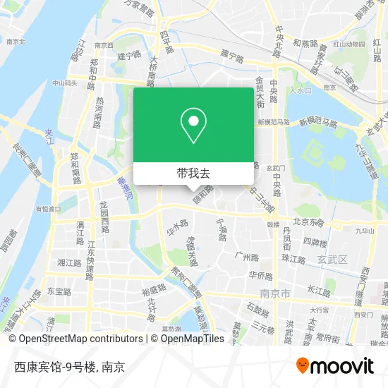 西康宾馆-9号楼地图