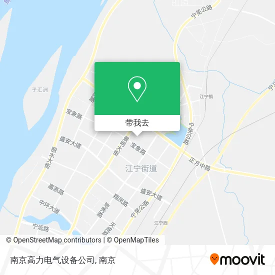 南京高力电气设备公司地图