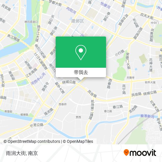 雨润大街地图