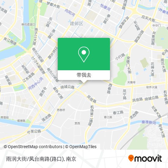 雨润大街/凤台南路(路口)地图