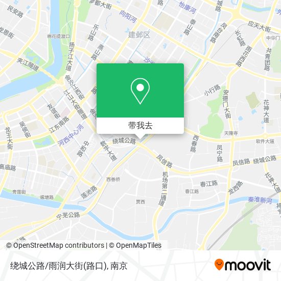 绕城公路/雨润大街(路口)地图