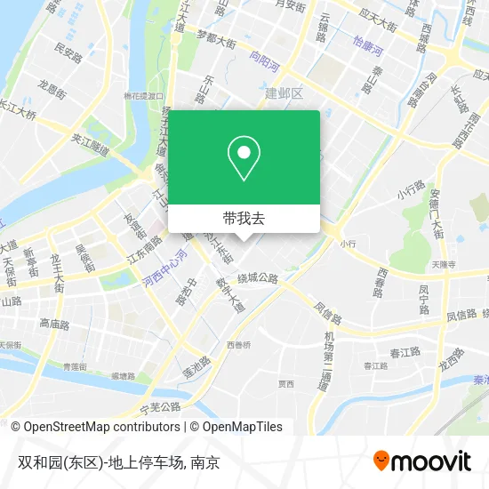 双和园(东区)-地上停车场地图