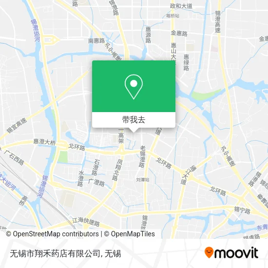 无锡市翔禾药店有限公司地图