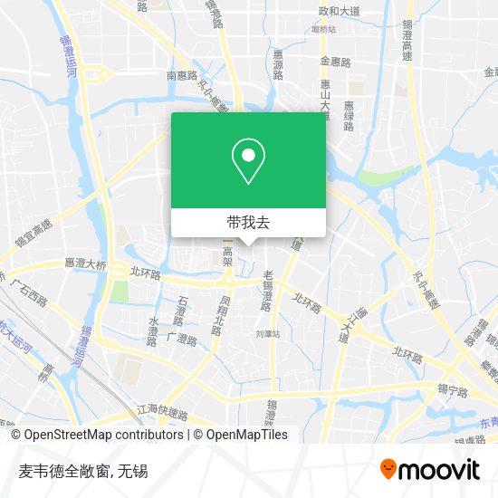 麦韦德全敞窗地图