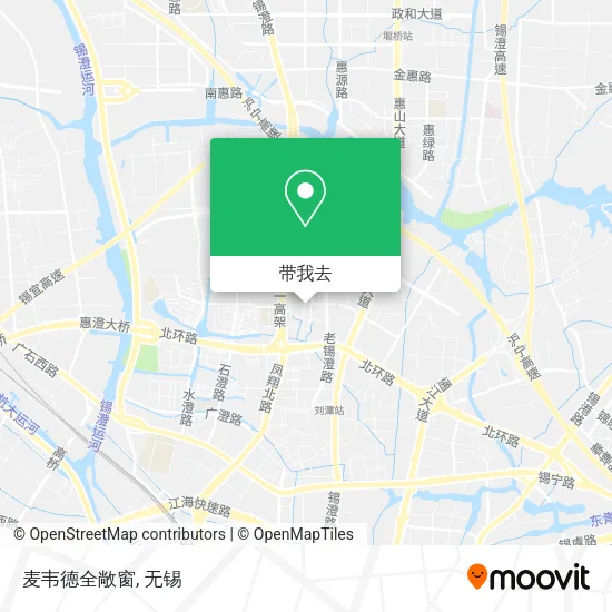 麦韦德全敞窗地图