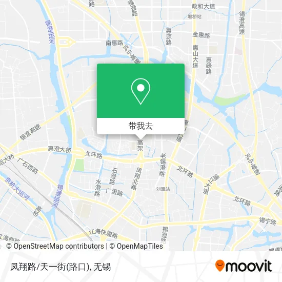 凤翔路/天一街(路口)地图