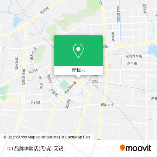 TCL品牌体验店(无锡)地图