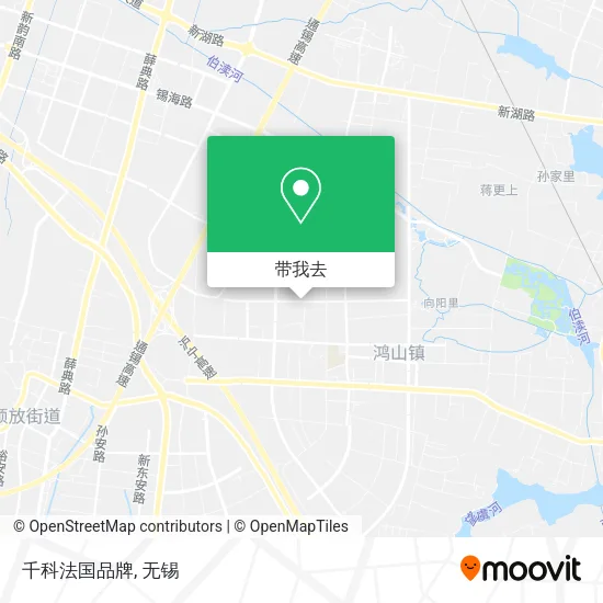 千科法国品牌地图