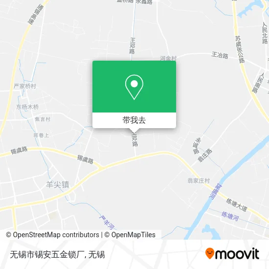 无锡市锡安五金锁厂地图