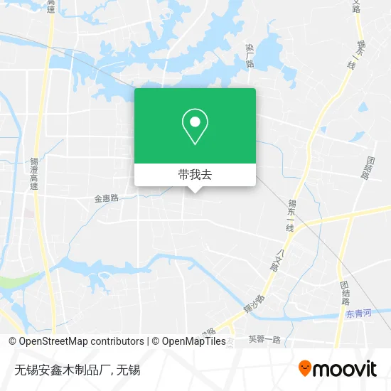 无锡安鑫木制品厂地图