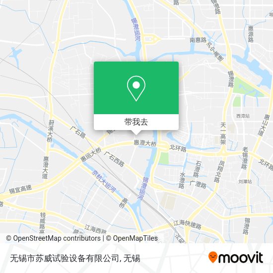 无锡市苏威试验设备有限公司地图