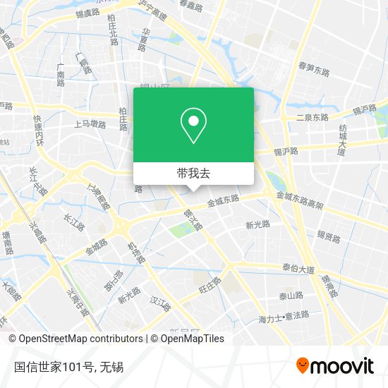 国信世家101号地图