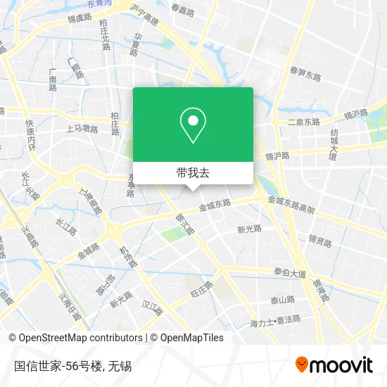 国信世家-56号楼地图
