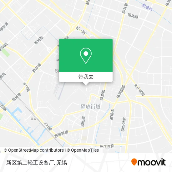新区第二轻工设备厂地图