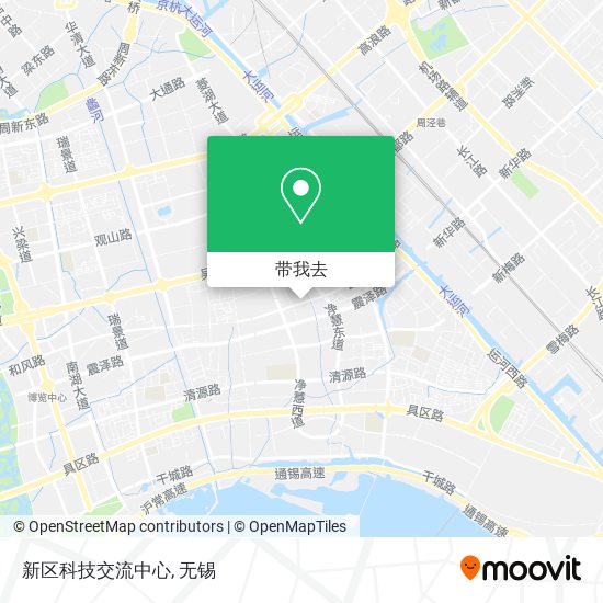 新区科技交流中心地图