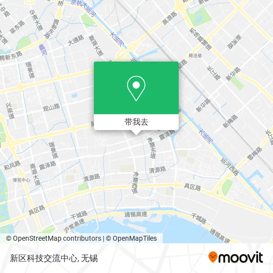 新区科技交流中心地图