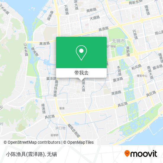 小陈渔具(震泽路)地图