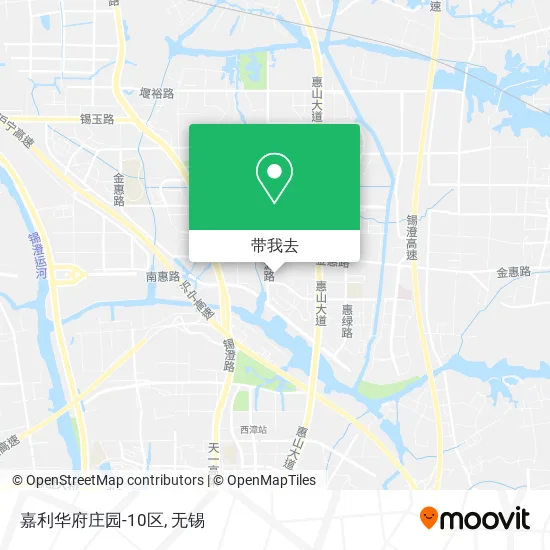 嘉利华府庄园-10区地图