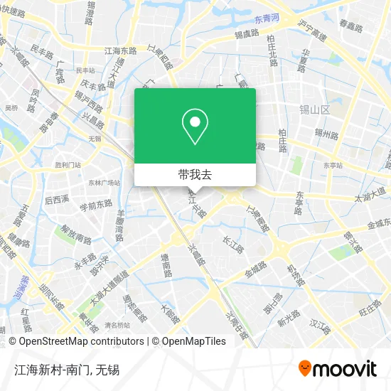 江海新村-南门地图