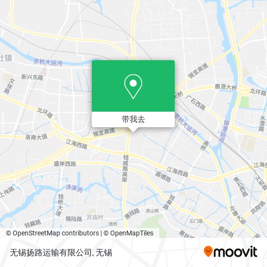 无锡扬路运输有限公司地图