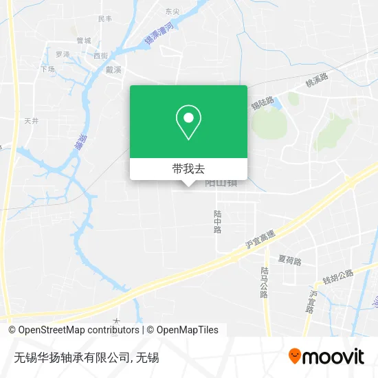 无锡华扬轴承有限公司地图