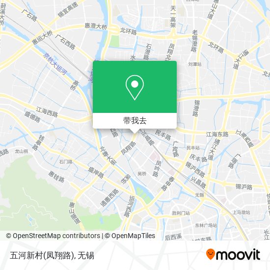 五河新村(凤翔路)地图