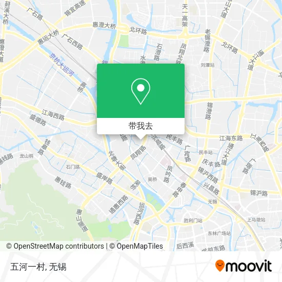 五河一村地图