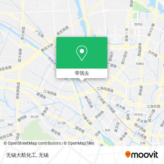 无锡大航化工地图