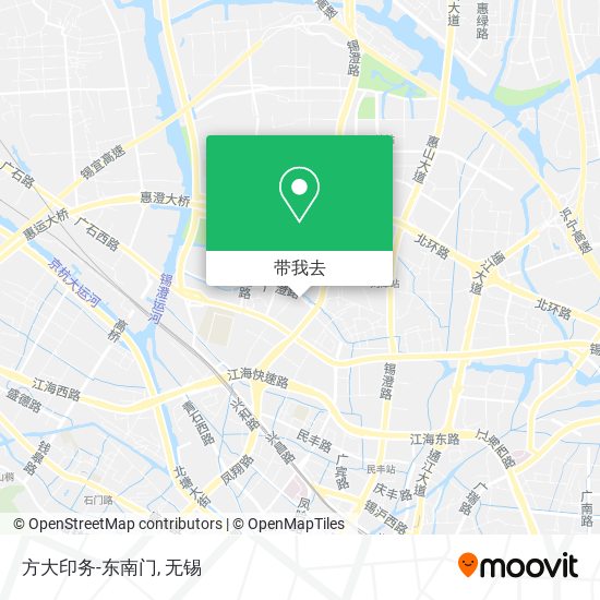 方大印务-东南门地图