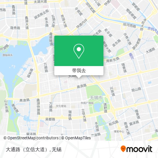 大通路（立信大道）地图