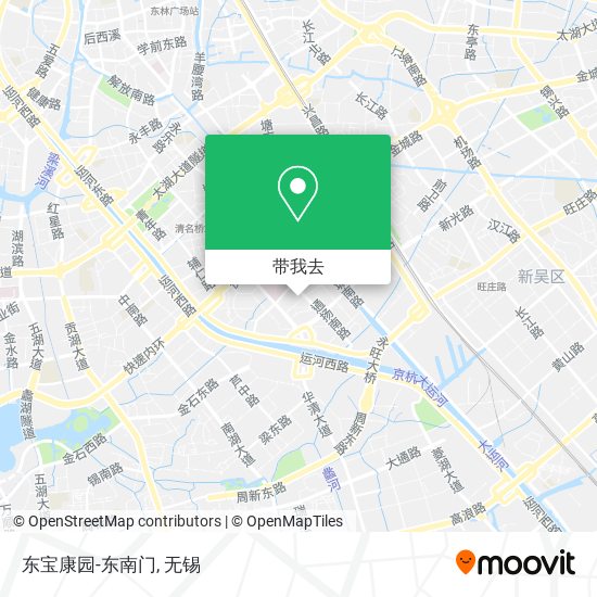 东宝康园-东南门地图