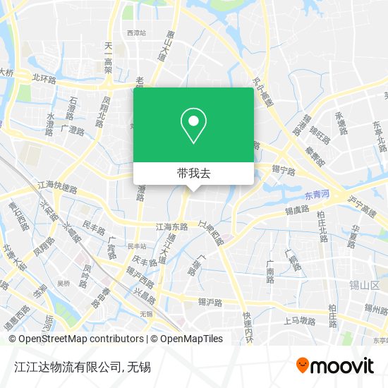 江江达物流有限公司地图
