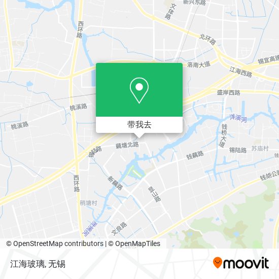 江海玻璃地图