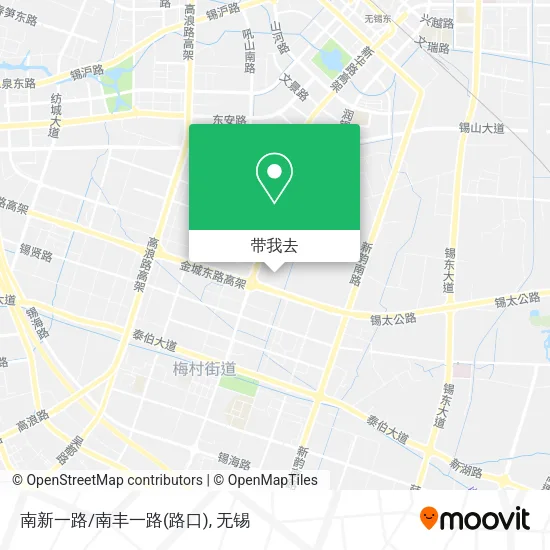 南新一路/南丰一路(路口)地图