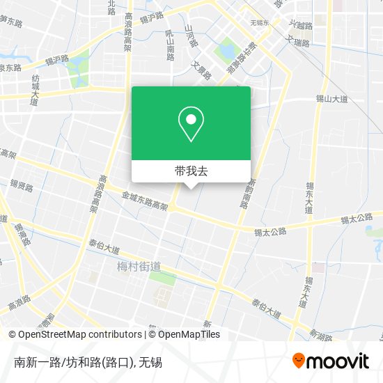 南新一路/坊和路(路口)地图
