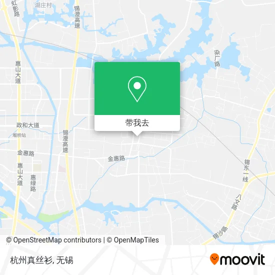 杭州真丝衫地图