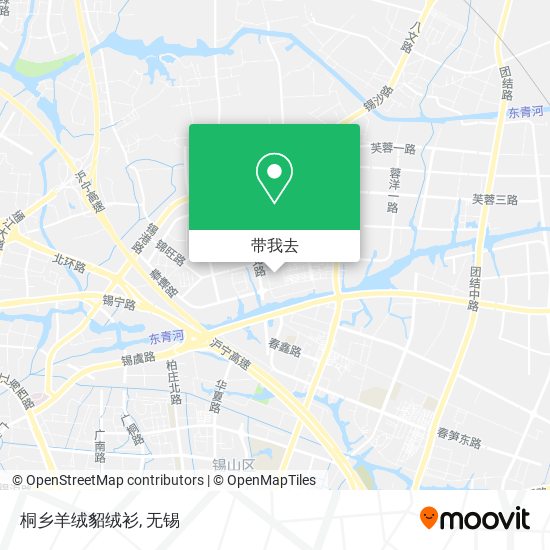 桐乡羊绒貂绒衫地图